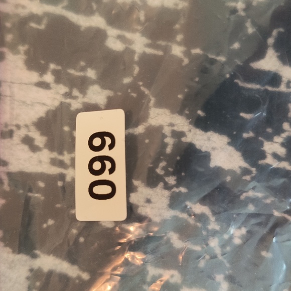 Bebe Black/White Quinn Painted Legging Galazy wash size 28 - Picture 12 of 13